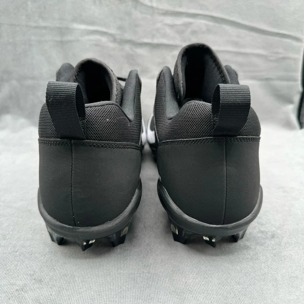 Nike Alpha Menace Pro 2 Shoes Low Football Cleats Men’s‎ 12 Black White
